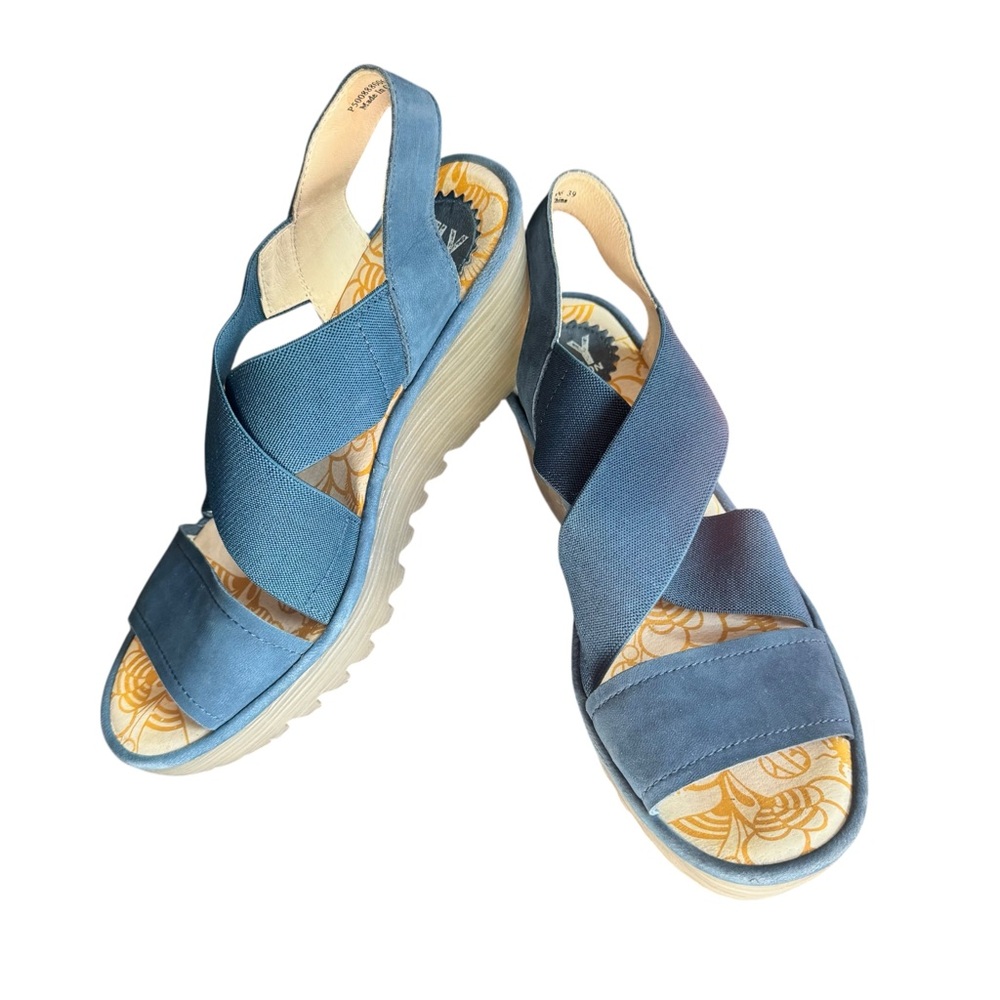 Fly London Yaji Platform Wedge Sandal